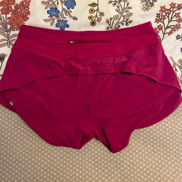 Lululemon speed up short 4inch/10cm inseam - ripened raspberry - Picture 2 of 4
